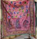 Traditional Madhubani Print Phulkari Dupatta  thumb 1