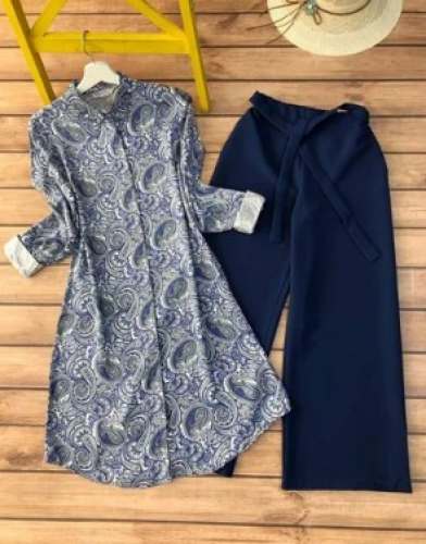 Formal Wear Kurti With Palazzo Pant 