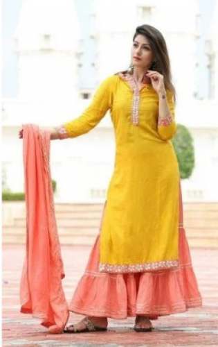 Party wear Palazzo Suit In Jaipur  by KK Creation