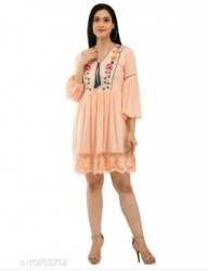 Fancy Peach Western Tunic