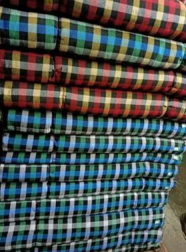 New Collection Check Printed Mattress Fabric