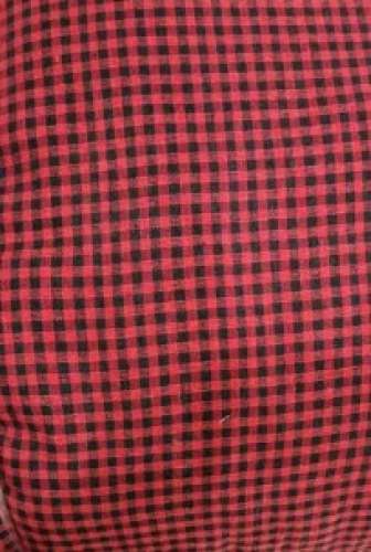 New Collection Red Check Mattress Fabric 