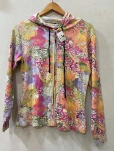 Multi Color Printed Ladies Hoodies  by Videh Apparels