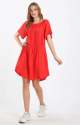 stylish-red-one-piece-cotton-western-dress