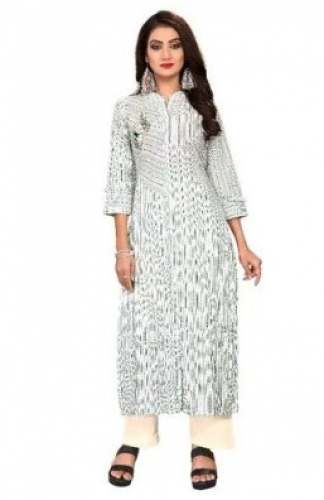 Striped Design Cotton Fancy Kurtis  by Mclothings