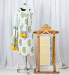 Buy Fancy Orange Unstitch Suit For Women