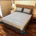 Fancy Printed Cotton King Size Bed Sheet