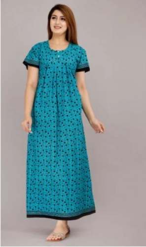 Regular Fit Cotton Night Gown 
