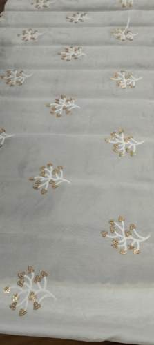 All over Embroidered Fabric in Surat 