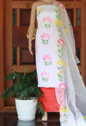 New Collection Printed Dress Material For Women by Sanas Collections