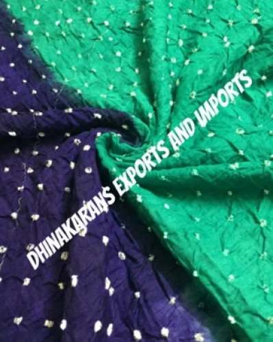Cotton Bandhani Printed Fabric  by Dhinakaran Handicrafts