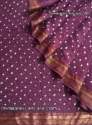 Gujarat Special Bandhani Saree by Dhinkarans Arts  thumb 2