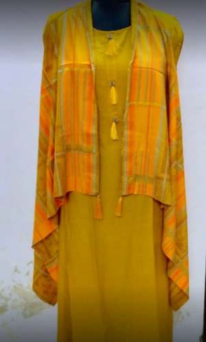 New Collection Jacket Style Kurti For Women by Father Garments