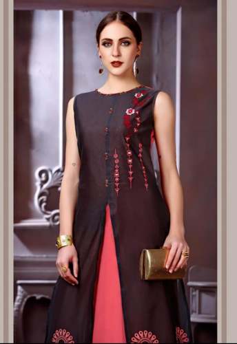 Buy Fancy Front Slit Kurti At Wholesale Rate by Imas Fashion