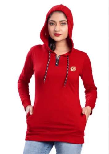 Bawri Ladies Cotton Hoodies by Bawri Garments