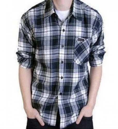 Regular Wear Checks Cotton Shirt for Boys 