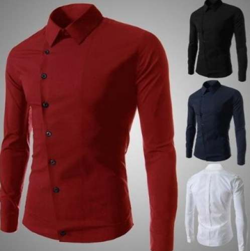 Stylish Plain Shirt For Mens