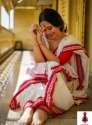 Cotton Bengali Saree for Ladies