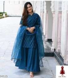 Ladies Fancy Palazzo Suit