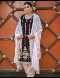Readymade Punjabi Embroidered Suit 