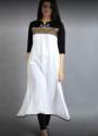 Buy White Long Casual Kurti For Women