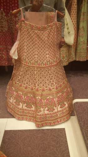 Heavy Bridal Lehenga from Barnala by Mintu Lehenga House