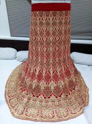 Wedding Wear Red Embroidered Lehenga Choli