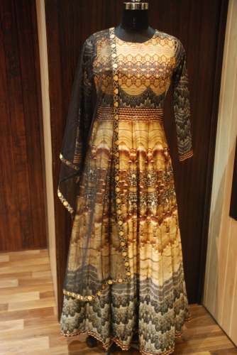 Digital Printed Trendy Gown by VINIAA