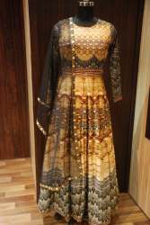 Digital Printed Trendy Gown