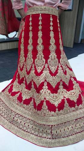 Elegant Lehenga Choli For Bride  by Shraman Jain Lehnga House