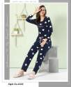 Girls Heart Design Night Suit 