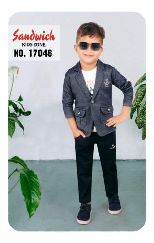 Stylish Kids Boys T shirt, Jacket , Jeans Set by Ambay Garments