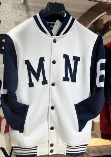 Stylish Mens Blue n White Jacket 