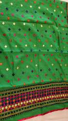 Green Phulkari dupattaa