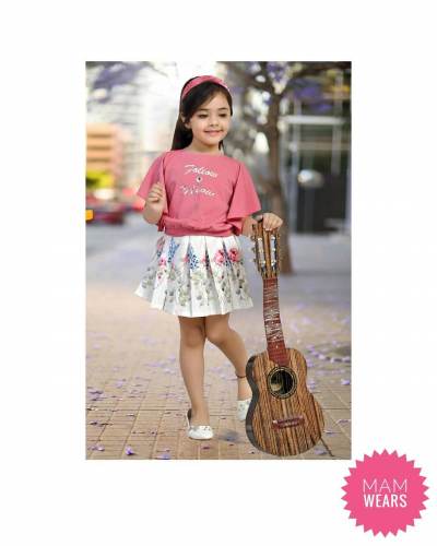 Kids Girls western Dress by MAM WEARS