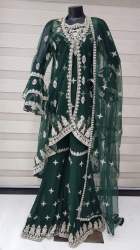 Wedding Wear heavy Embroidered Suit 