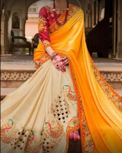 New Collection Half Saree For Women by Manoj Kumar Saree House