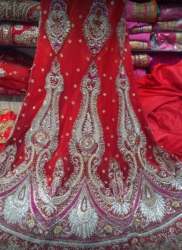 New Collection Red Embroidery Work Lehenga Choli