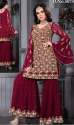 Party Wear Embroidered Girls Sharara Suit 