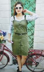 Fancy Light Green Western One Piece