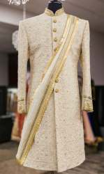 Off White Groom Sherwani Collection 