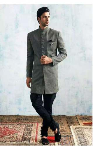 Festive Wear Mens Indo Western Coat with Pant by Bhai Bhai Garments