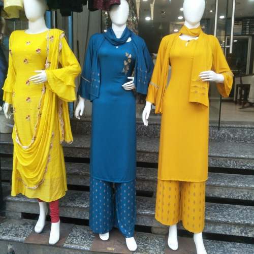Party Wear Ladies Kurti Set 