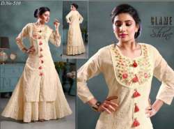 Festival Wear Kurti With Skirt Set 