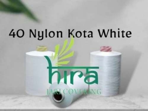 40 Nylon Kota White Yarn by Hira Enterprise