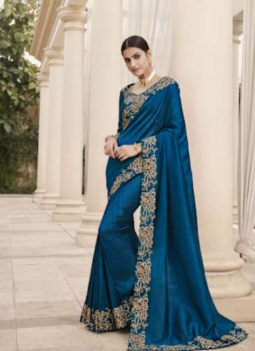 Morpinch Designer Heavy Border Saree
