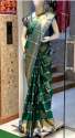 wedding-wear-dark-green-pure-silk-saree