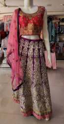 Fancy Embroidered Lehenga Choli For Girls 