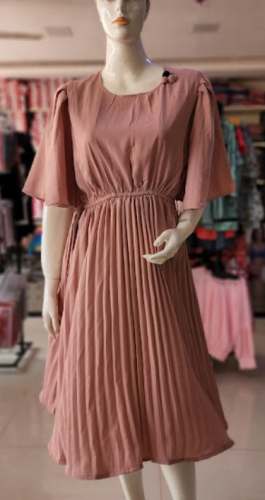 Plain Western One Piece Frock Dress