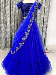 New Collection Blue Lehenga Choli